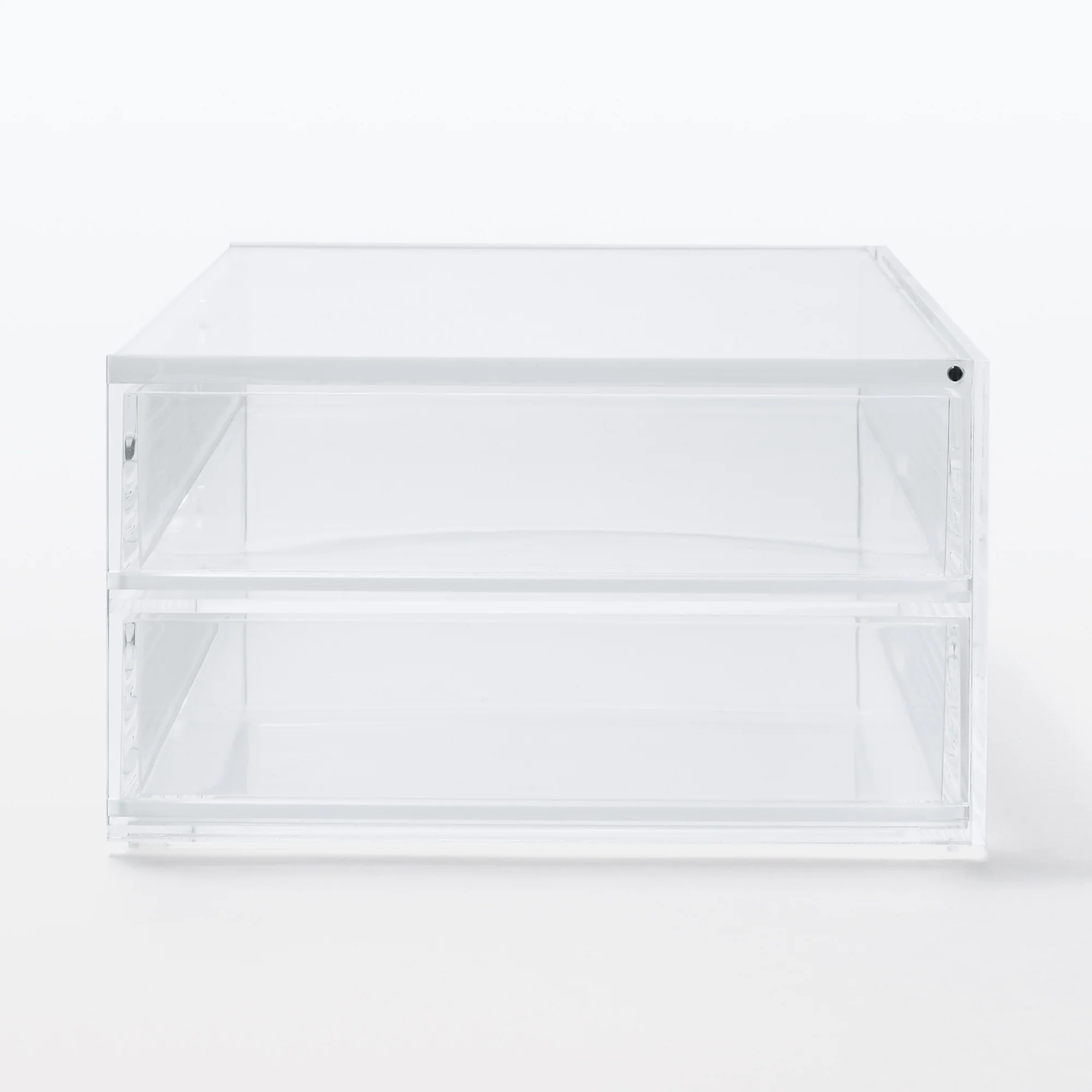 Acrylic Storage Large Case 2 Drawers - Image 11