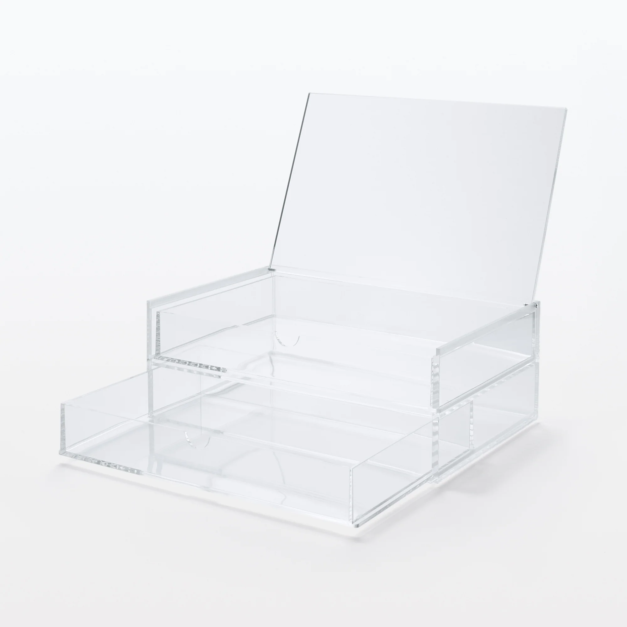 Acrylic Storage Large Case 2 Drawers - Image 12