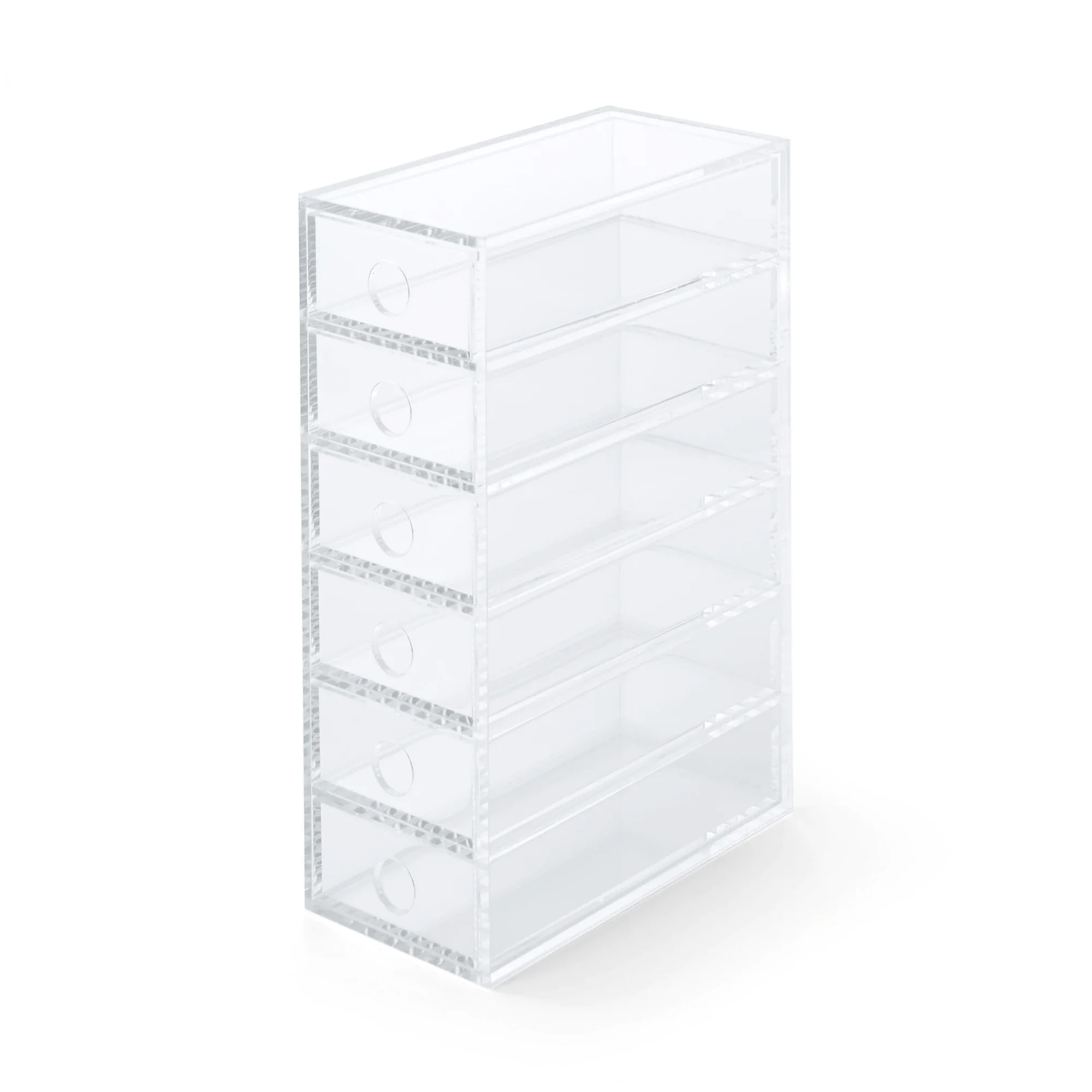 Acrylic Storage 6 Drawers Cubby - Image 2