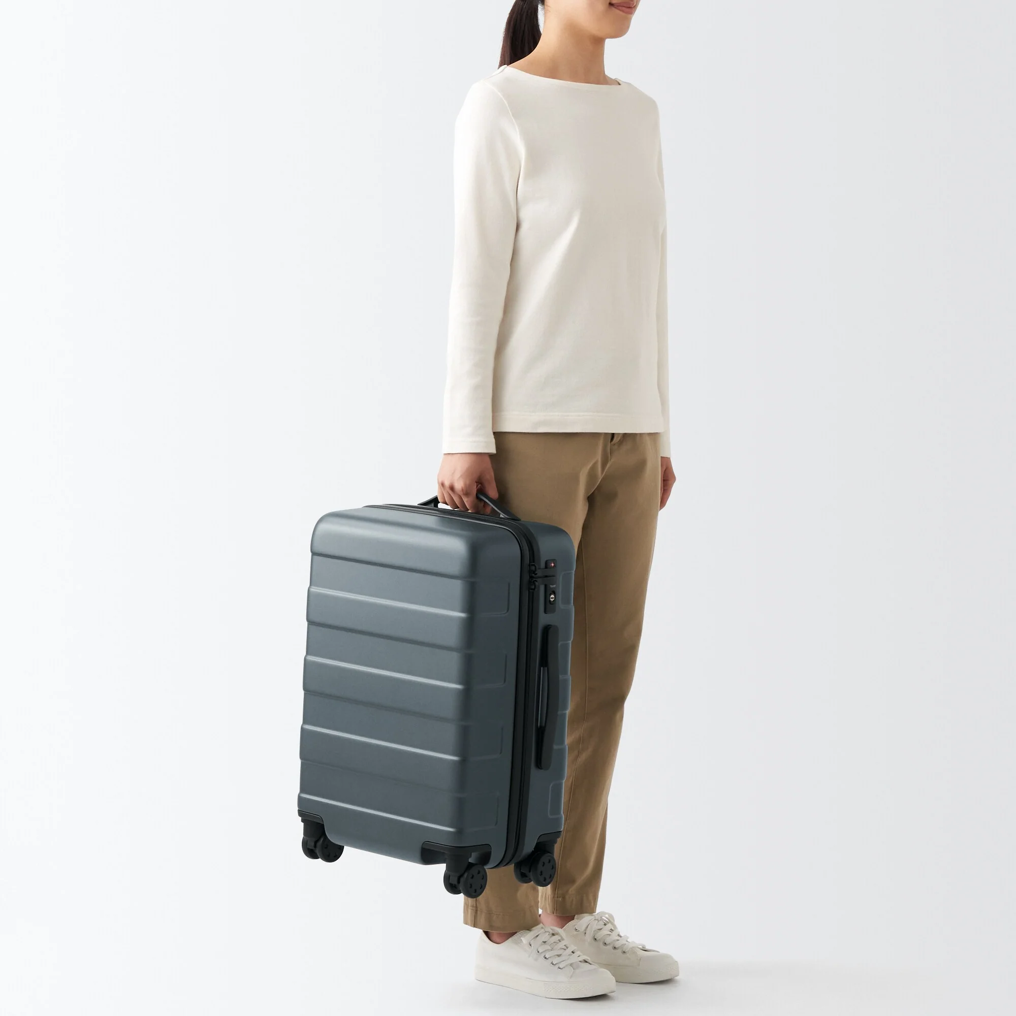 Adjustable Handle Hard Shell Suitcase 36L | Carry-On - Image 39