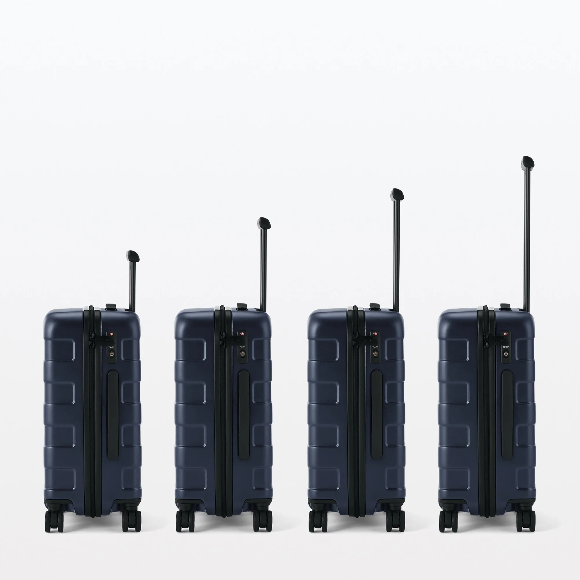 Adjustable Handle Hard Shell Suitcase 36L | Carry-On - Image 74