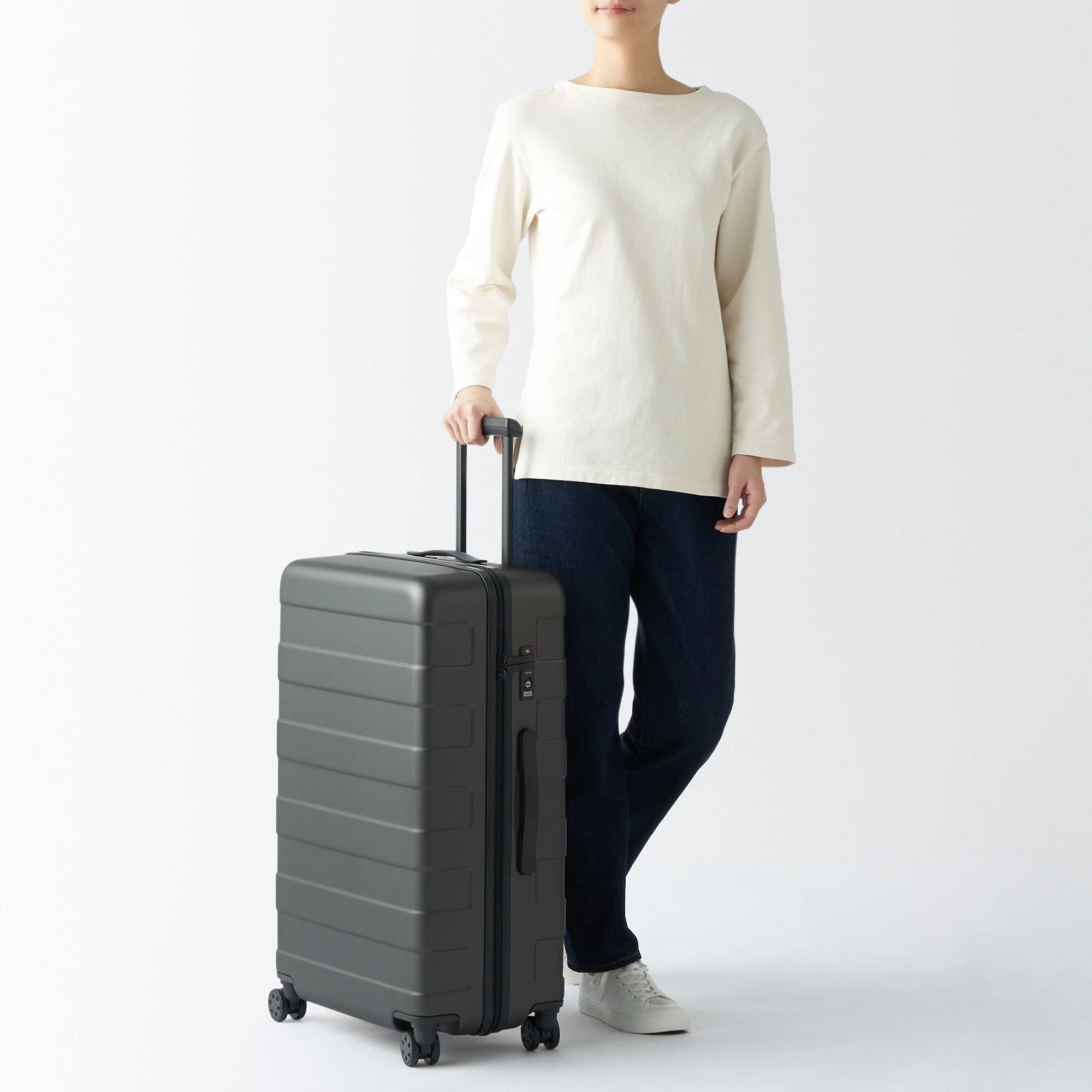 Adjustable Handle Hard Shell Suitcase 75L | Check-In - Image 54