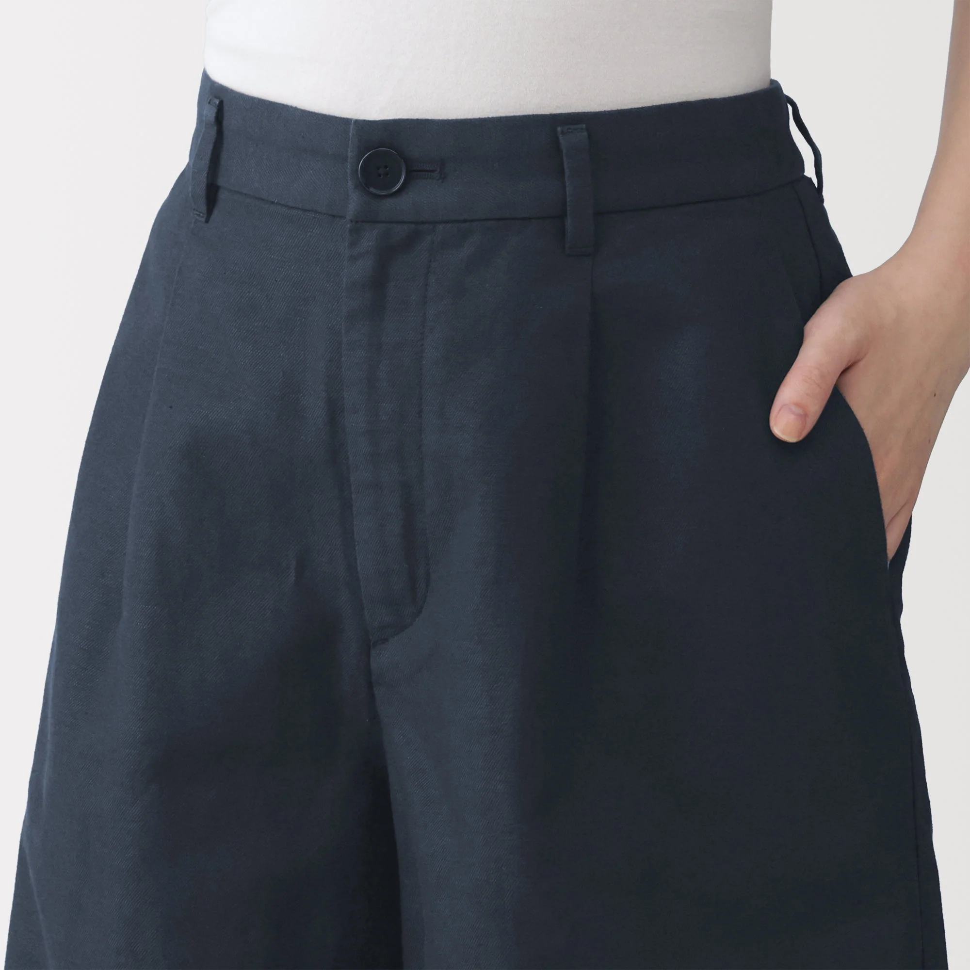 Hemp Blend Twill Shorts - Image 25