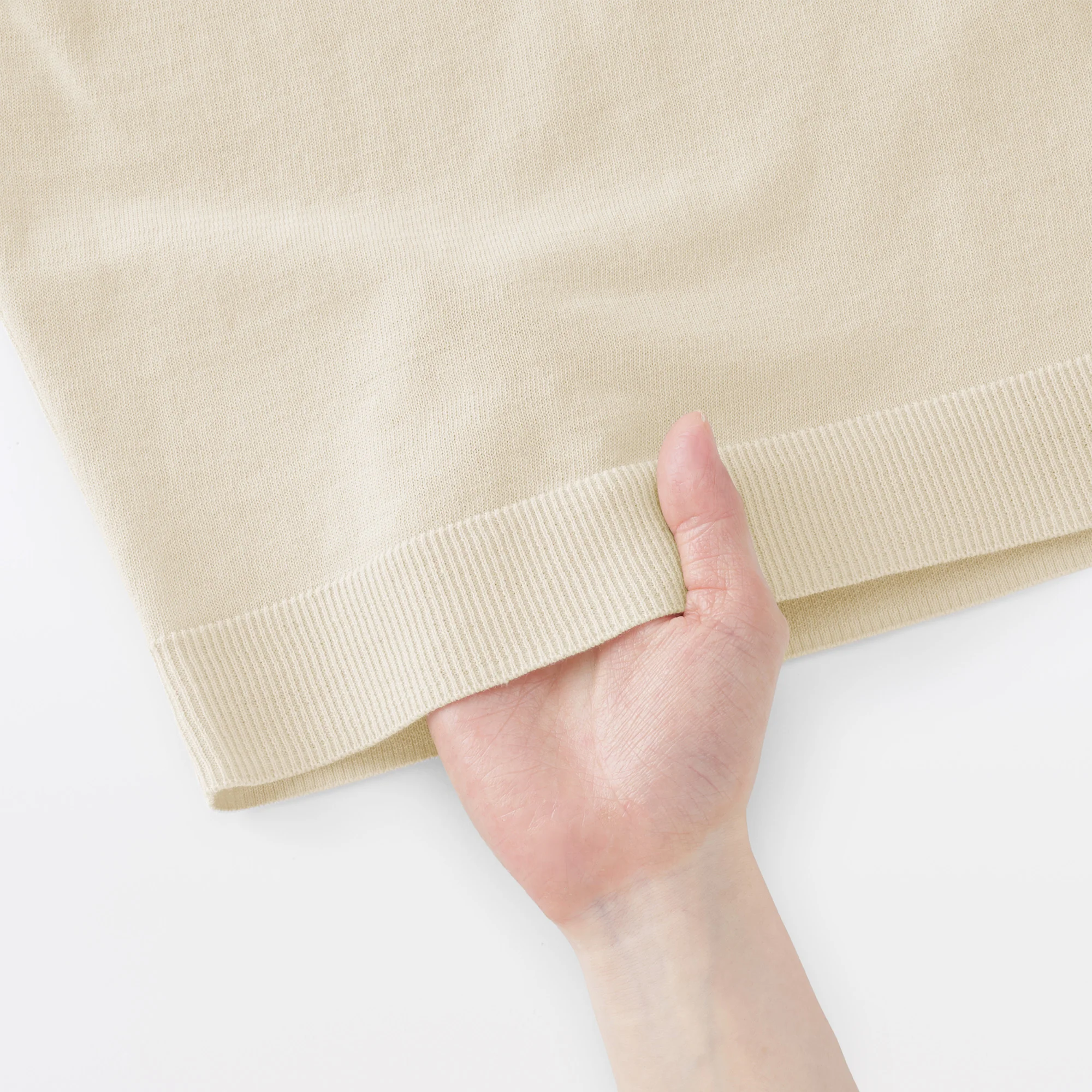 High-Twist Cotton Half Sleeve Sweater - Image 33
