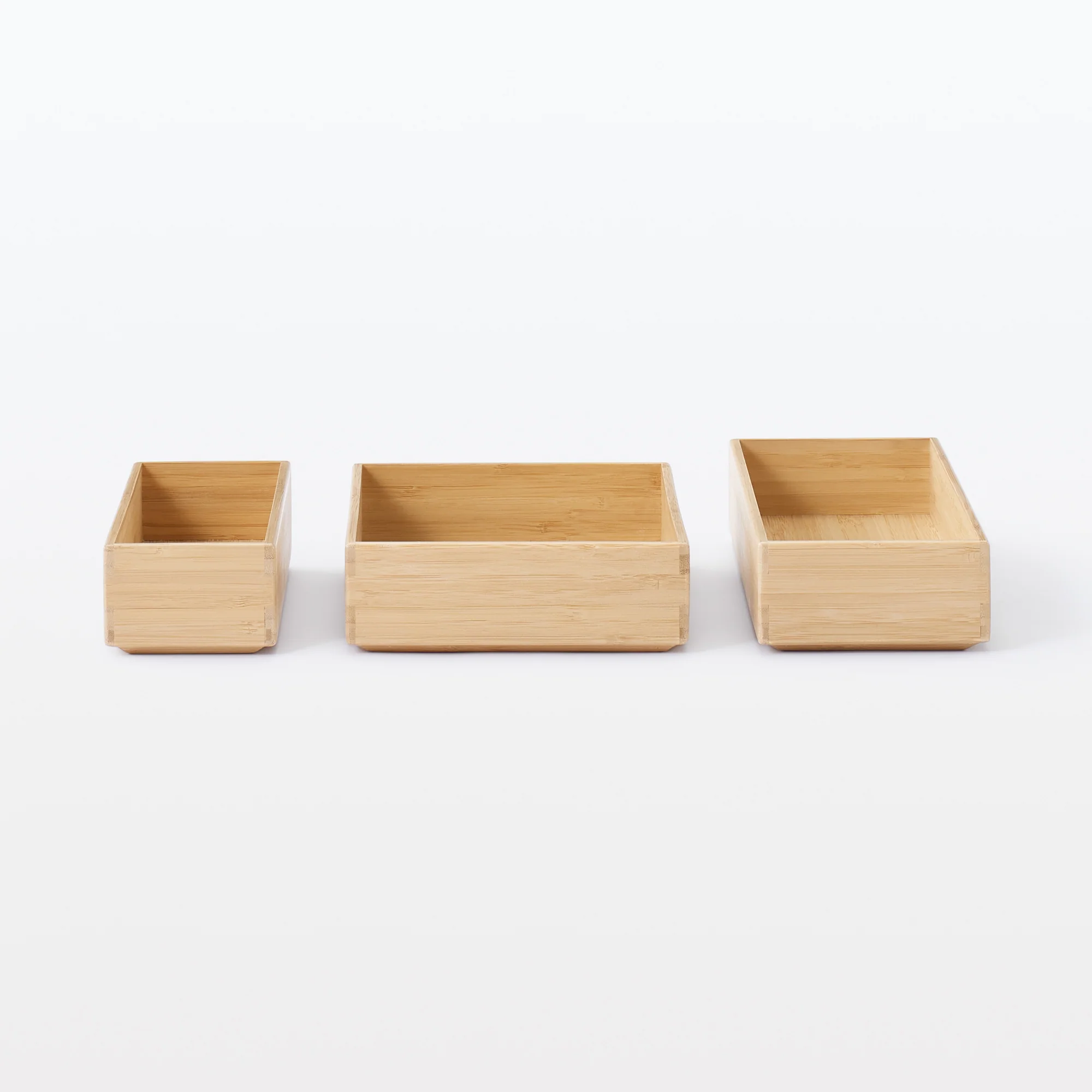Stackable Bamboo Organizer Box - Large (W4.5 x D13.4 x H2.2") - Image 8