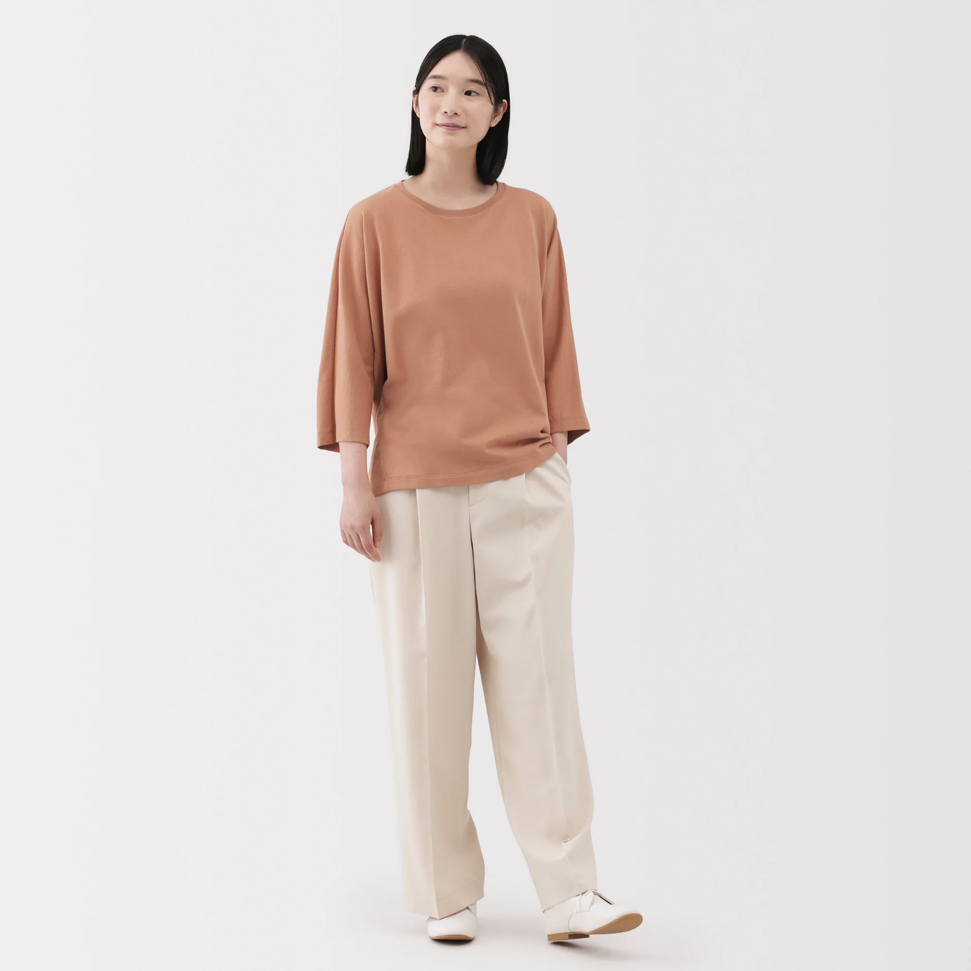 Sweatshirt 3/4 Sleeve Pullover - Image 4