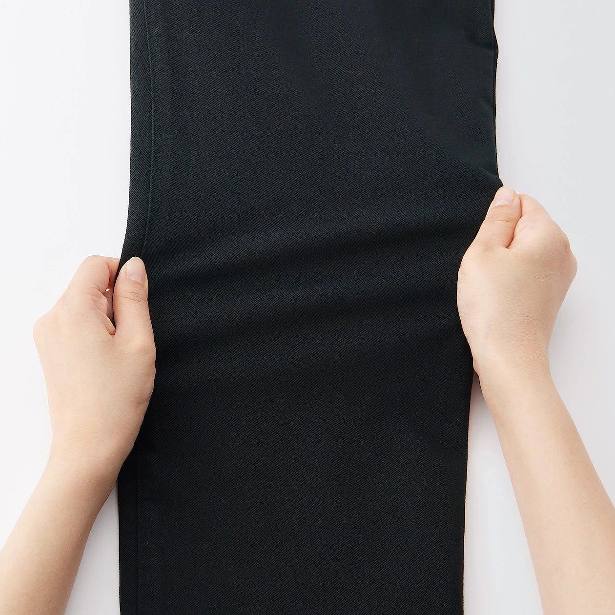 Women's 4-Way Stretch Chino Slim Tapered Pants (L 30inch / 75cm) - Image 11