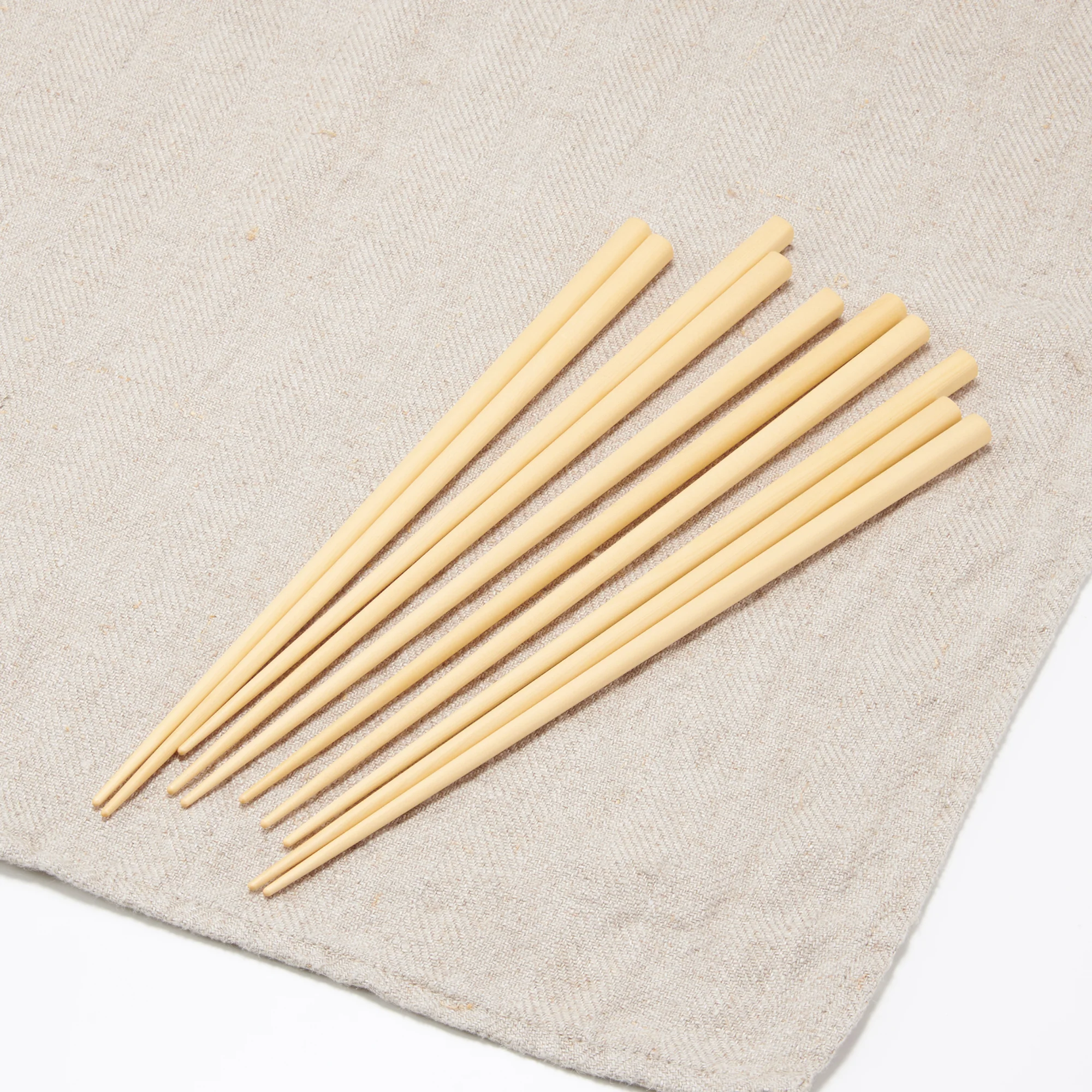 Yellow Cedar Chopsticks - 5 Pairs - Image 3